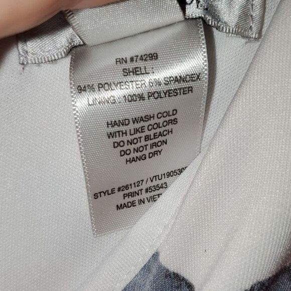 A Sweet Storm Women's Maxi Dress Bodycon Sleeveless Large Floral Pattern Size M - Picture 6 of 14